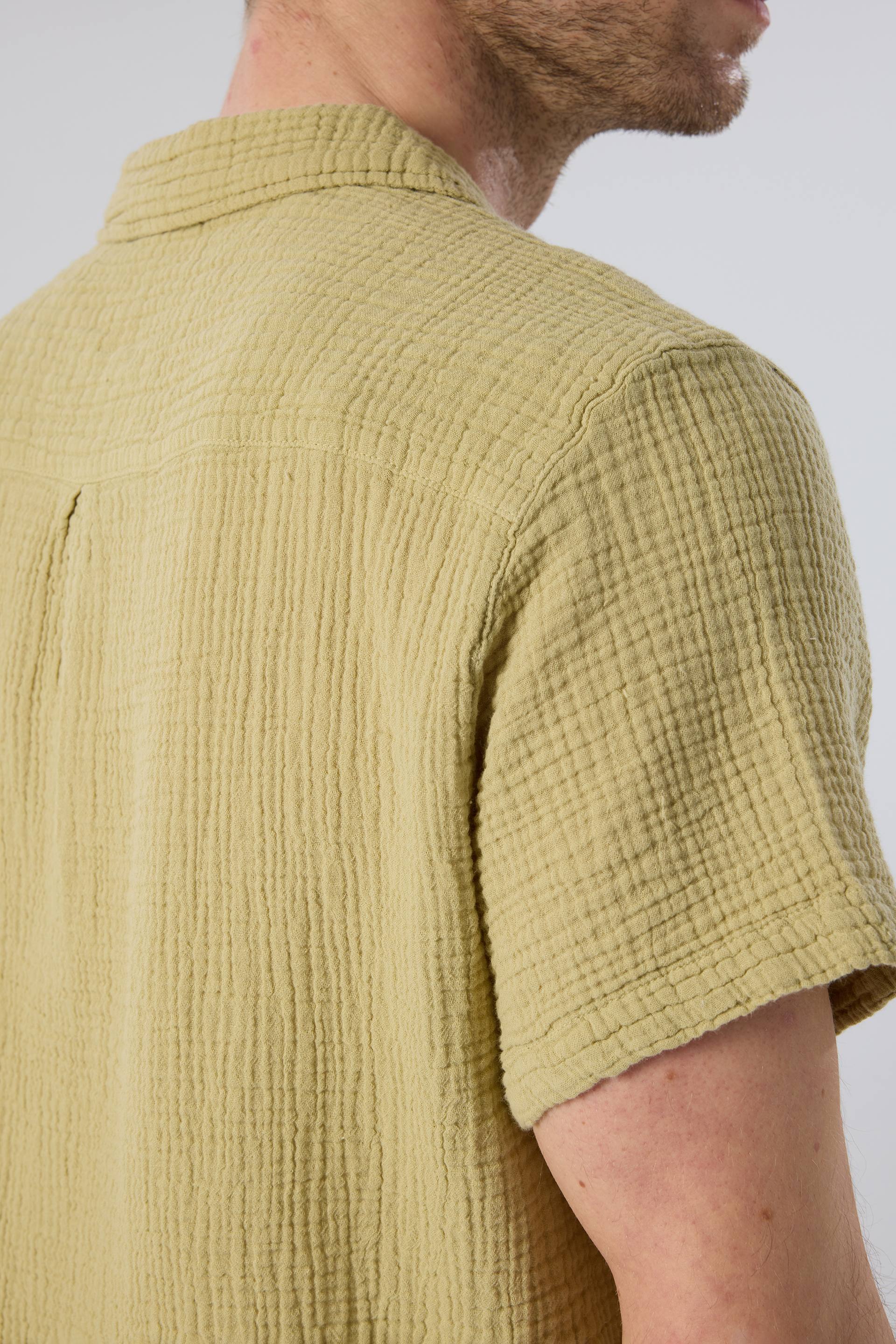 Müslin Polo Yaka Erkek Tişört #renk_Mint