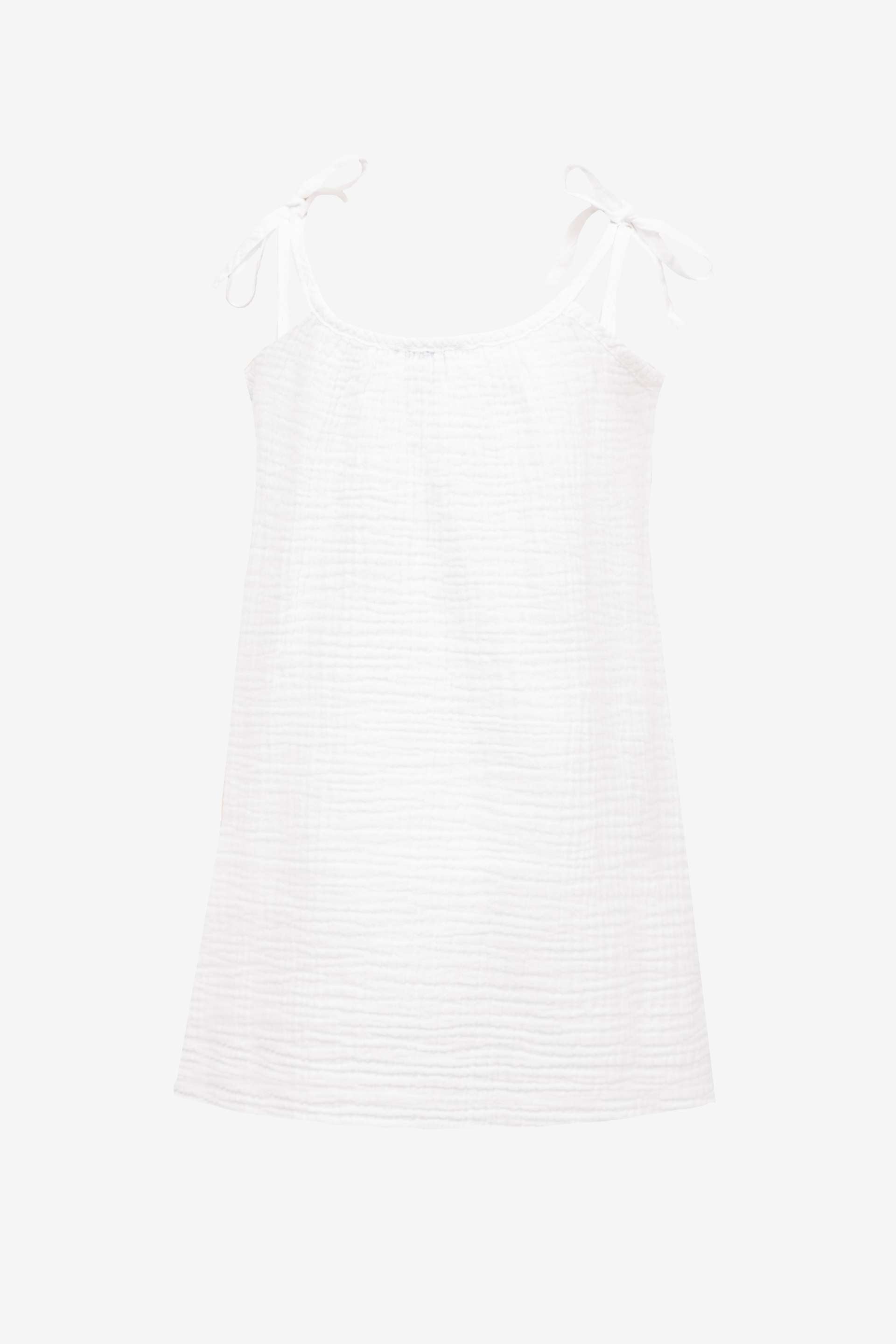 Muslin Strappy Girl's Dress