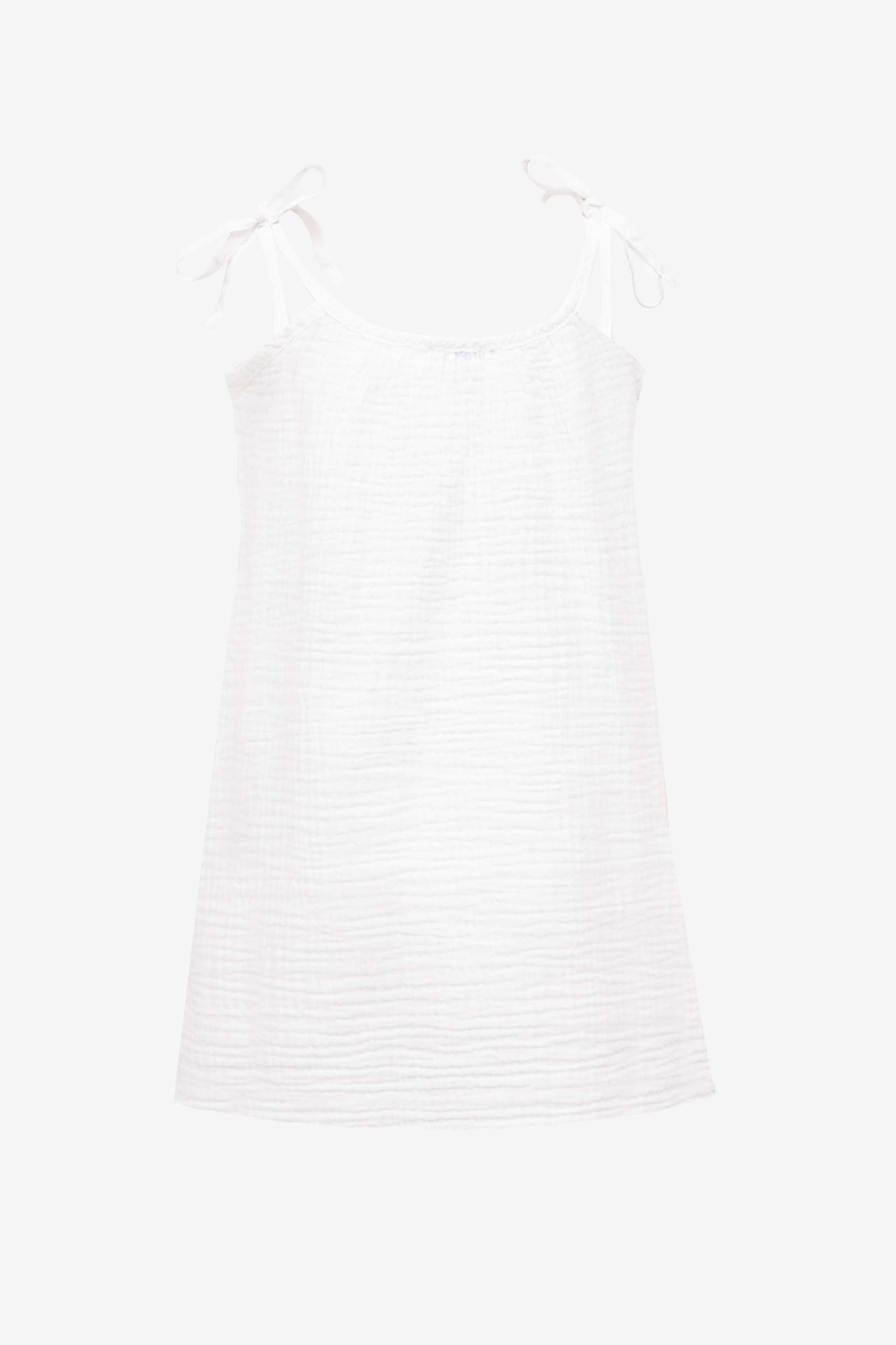 Muslin Strappy Girl's Dress