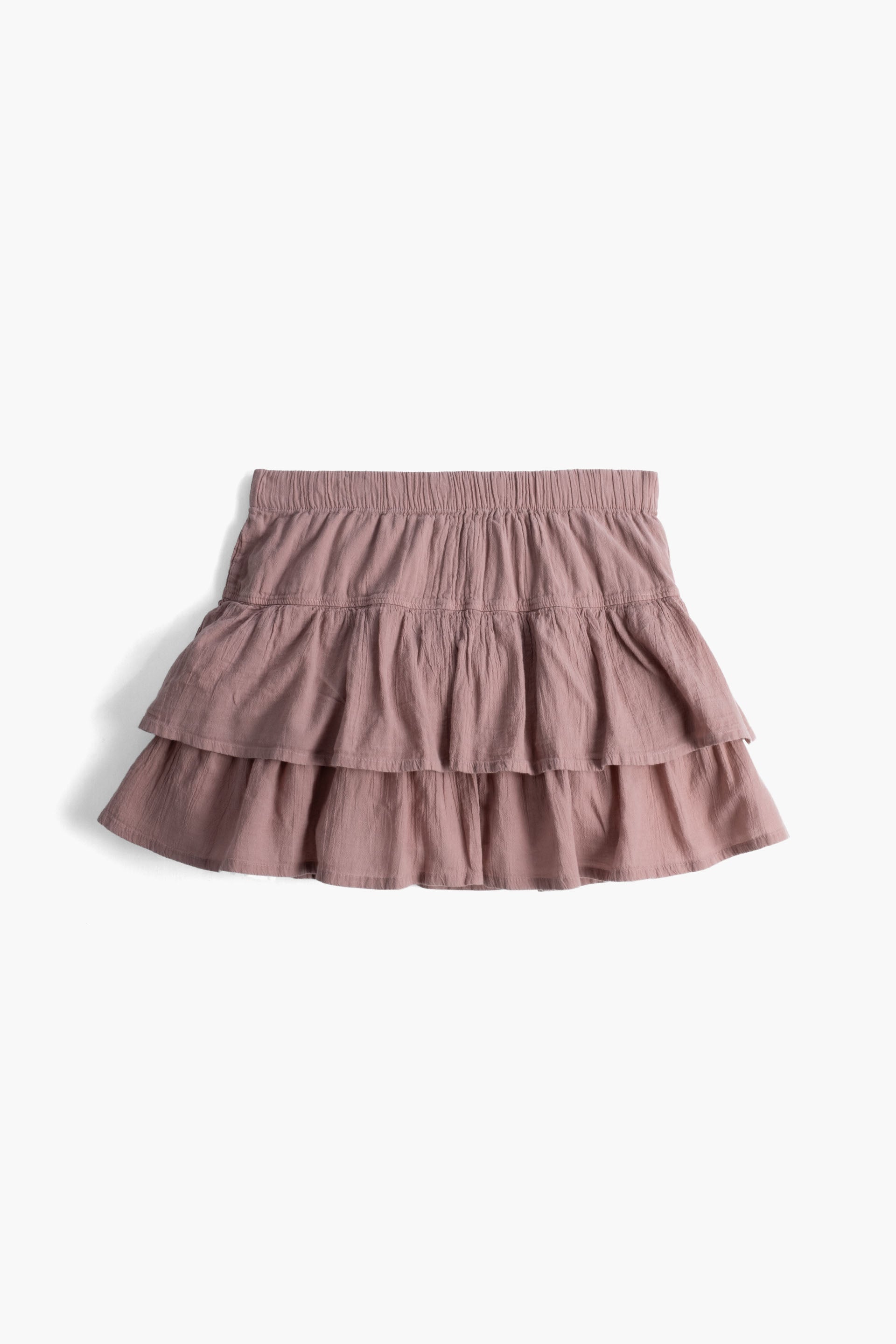Breeze Katlı Şort Astarlı Mini Etek #renk_Rose