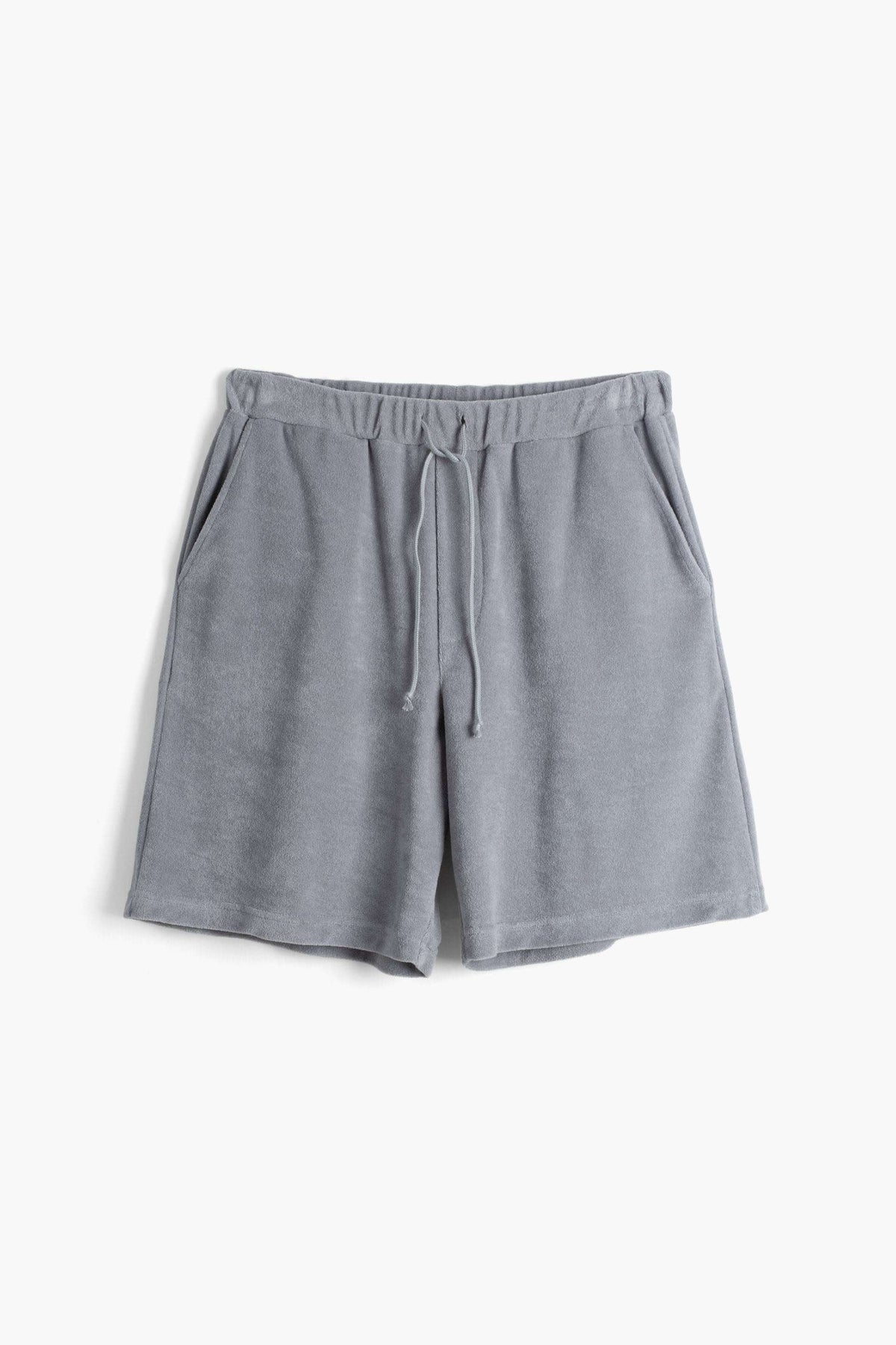Terry Flow Cotton Erkek Şort #renk_Koyu Gri