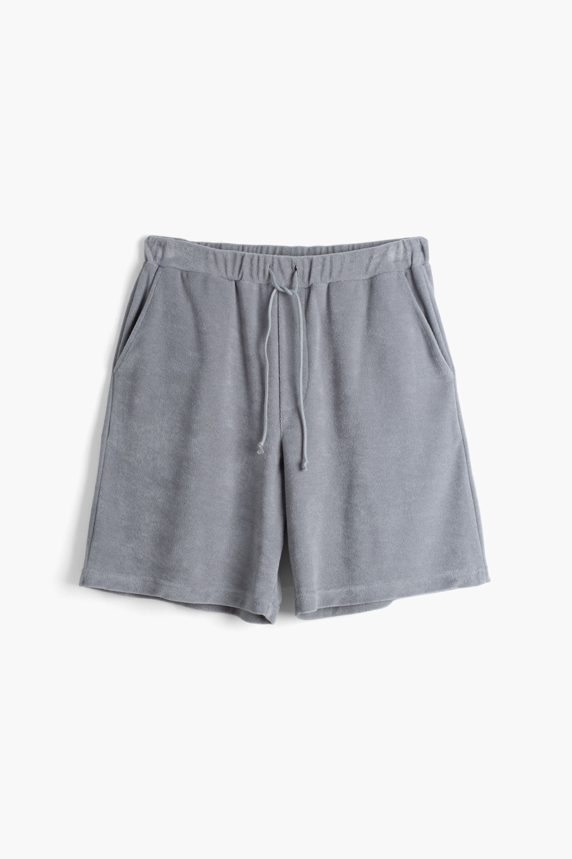 Terry Flow Cotton Erkek Şort #renk_Koyu Gri