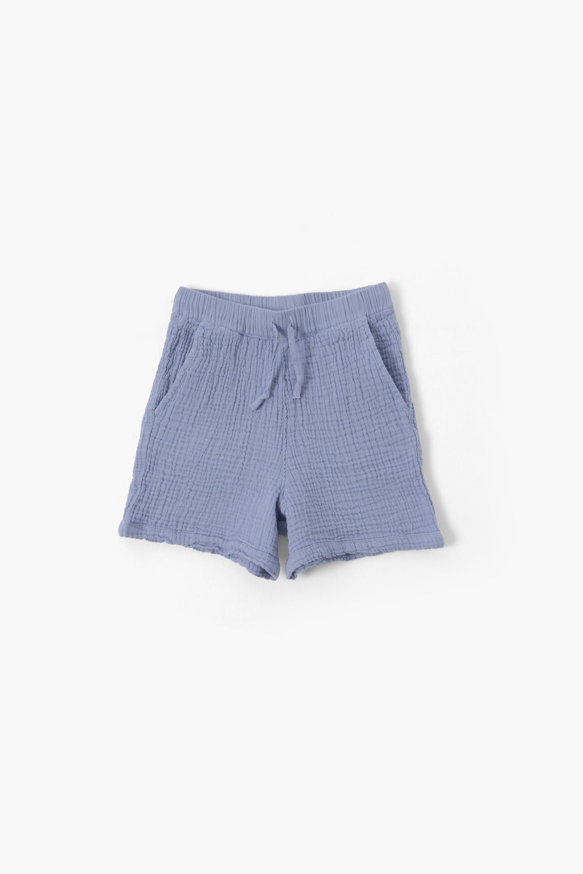 Nomad Kız Çocuk Müslin Şort #renk_Denim Blue