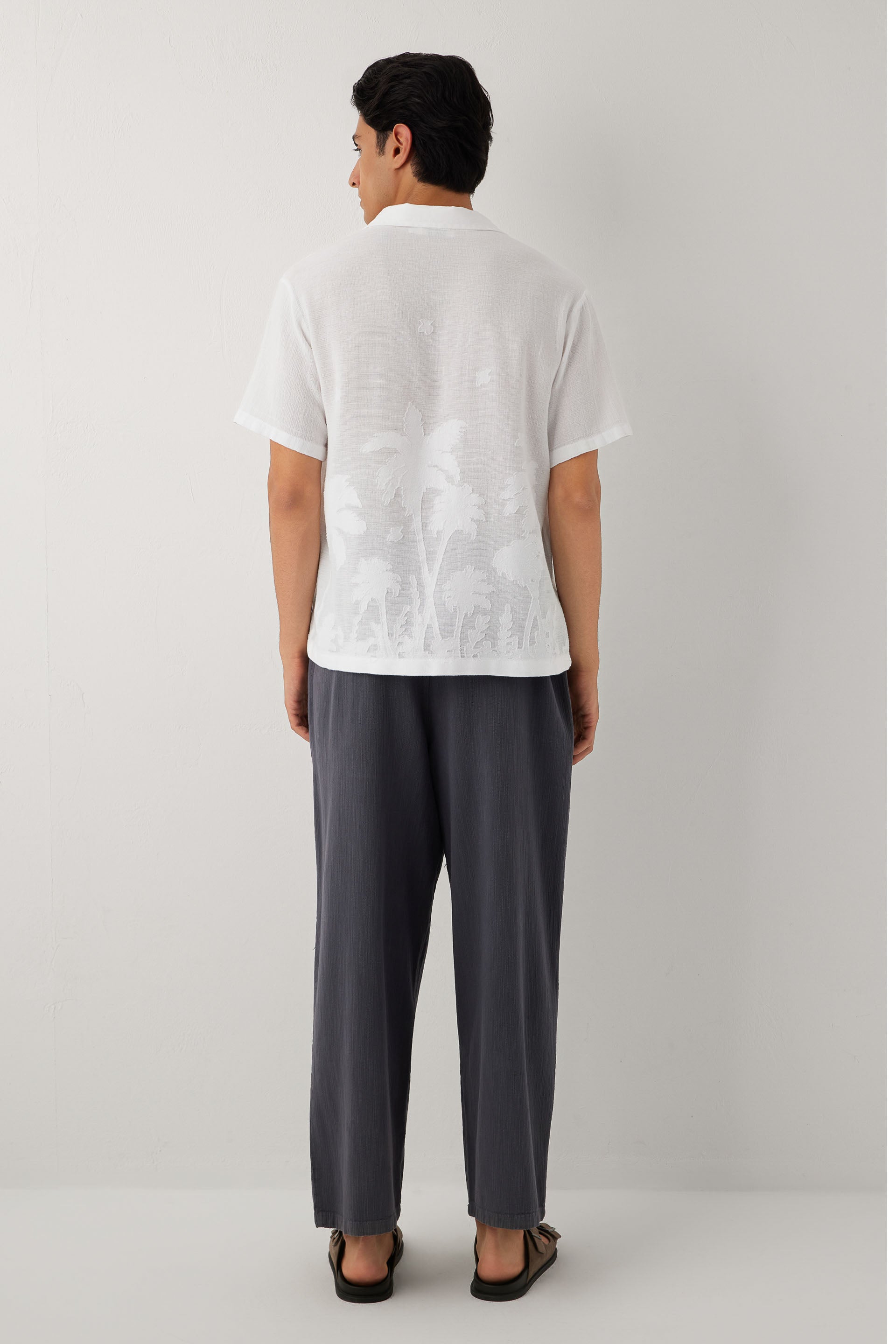 Flow Unisex Düz Paça Pantolon #renk_Antrasit