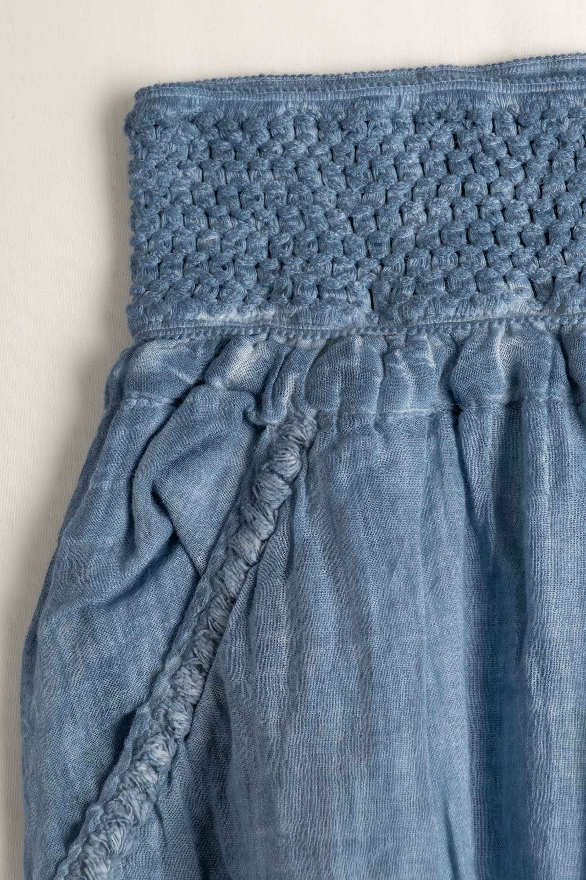 İspanyol Paça Pantolon #renk_Indigo