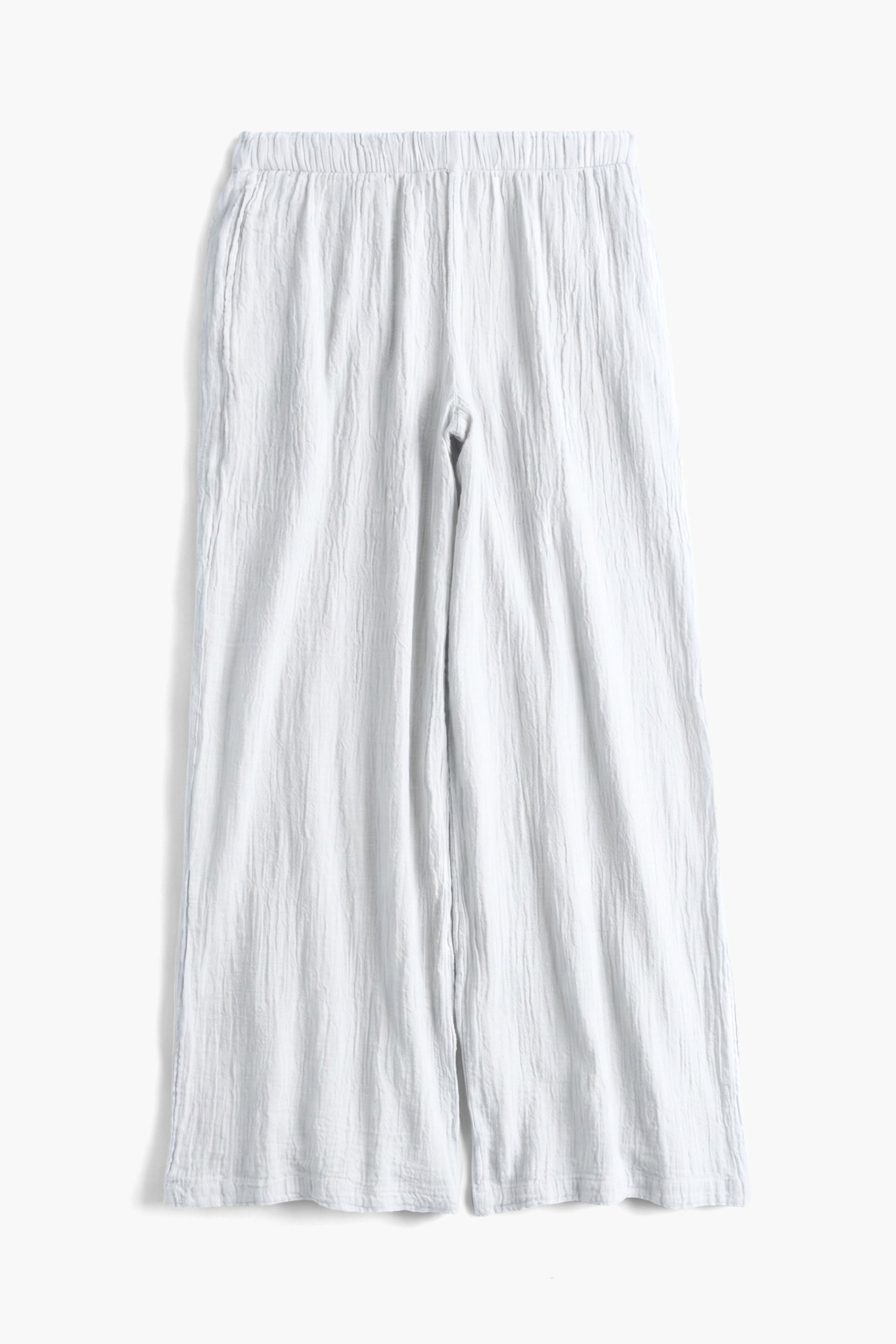 Nomad Flam Dokulu Palazzo Kadın Pantolon #renk_Beyaz