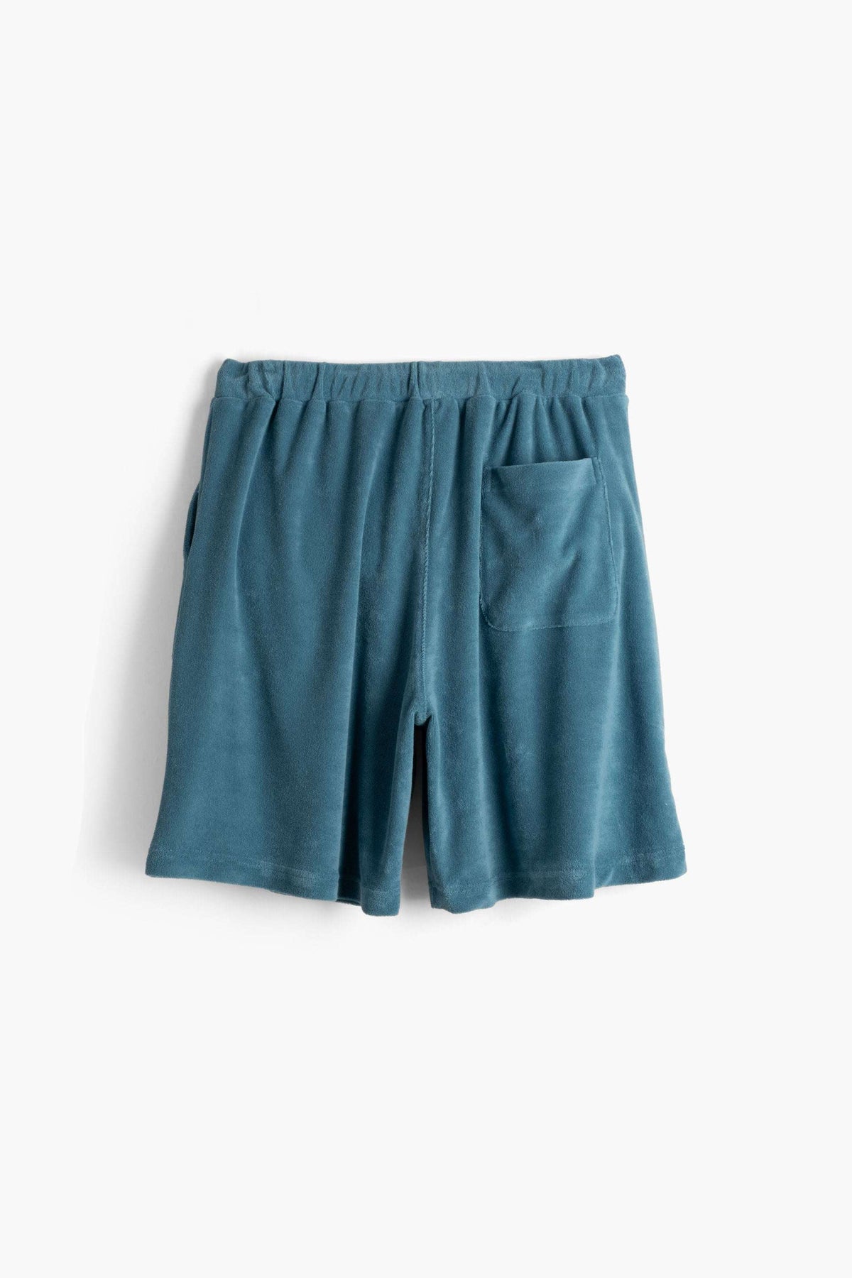 Terry Flow Cotton Erkek Şort #renk_Petrol