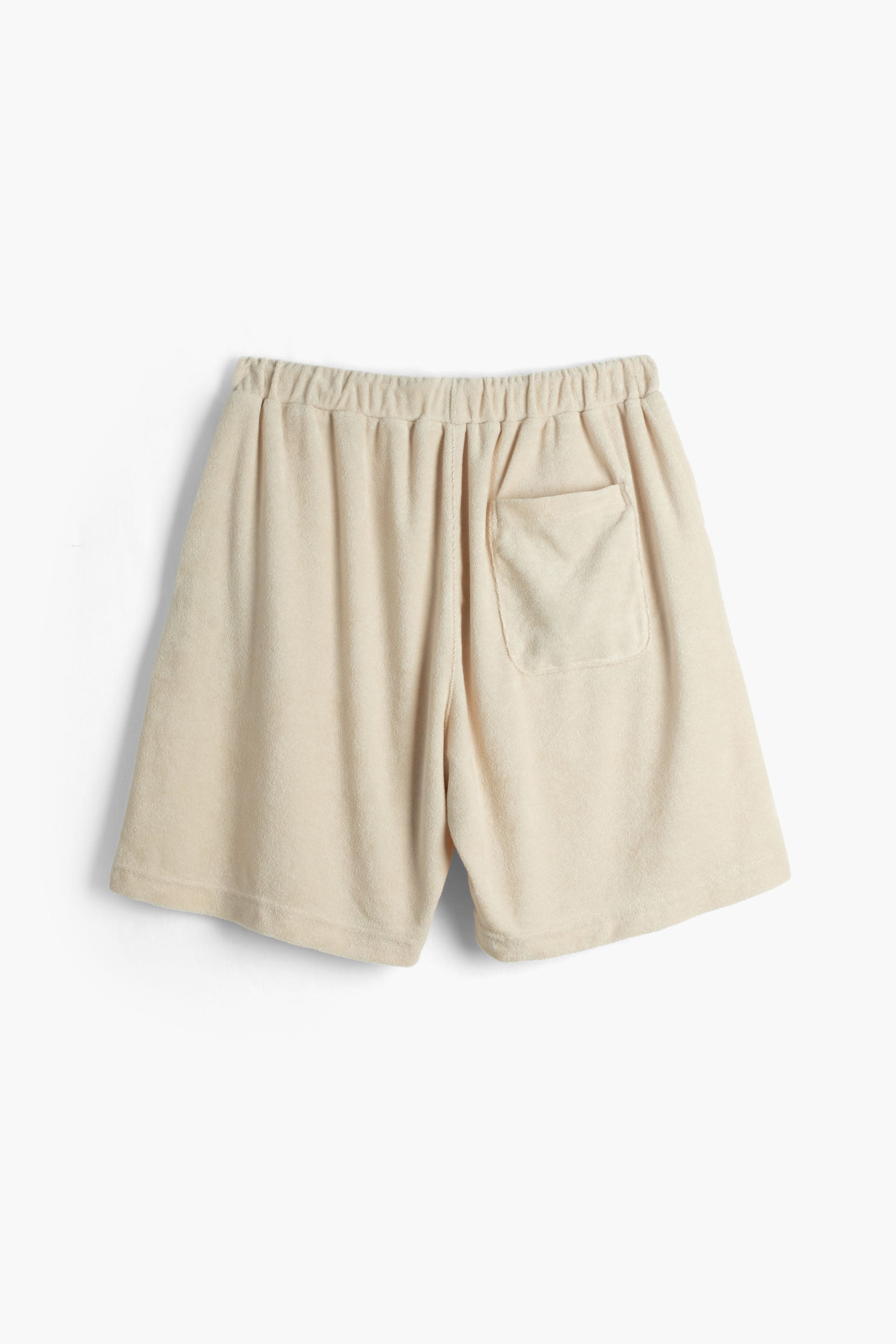 Terry Flow Cotton Erkek Şort #renk_Bej