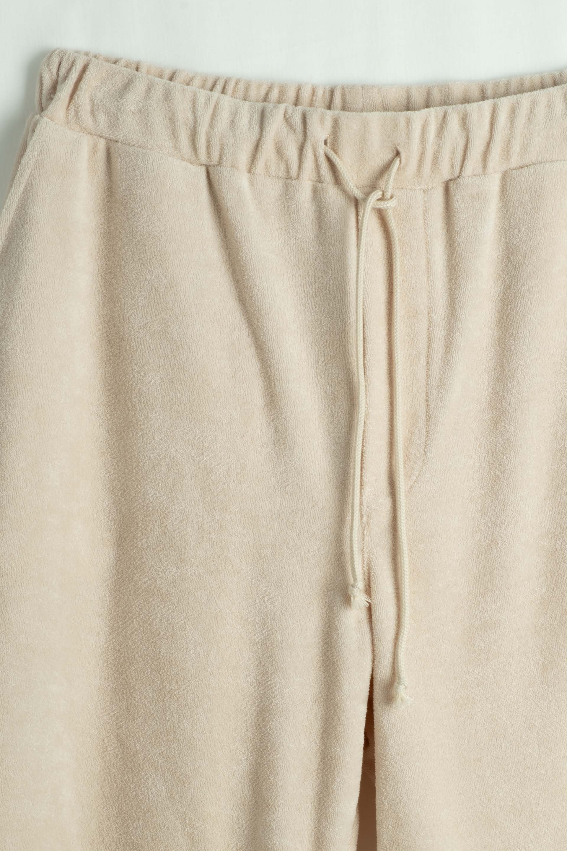 Terry Flow Cotton Erkek Şort #renk_Bej