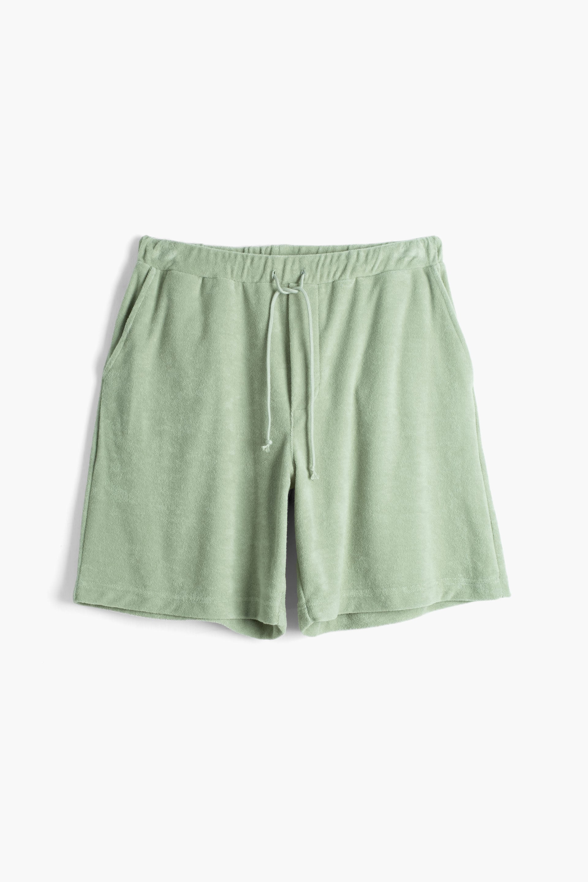 Terry Flow Cotton Erkek Şort #renk_Ada Çayı